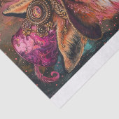 de heer Fox Tissuepapier (Detail)