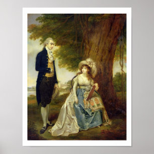 de heer Fraser, c.1785-90 (olie op canvas) Poster