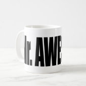 de heer Geweldige Mok (Voorkant links)