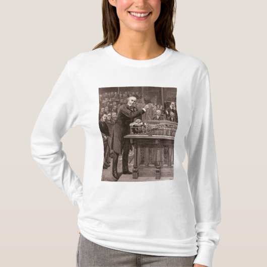 de heer Gladstone T-shirt (Voorkant)