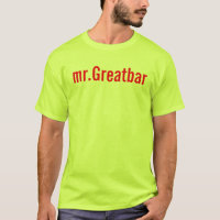 de heer Greatbar