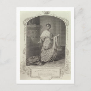 de heer H. Marston als Marc Antony, Act III Scene Briefkaart