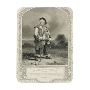 de heer Hackett als Falstaff, in Henry IV (deel 1) Magneet