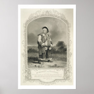 de heer Hackett als Falstaff, in Henry IV (deel 1) Poster