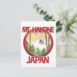De heer Hakone Japan Uitnodiging Briefkaart