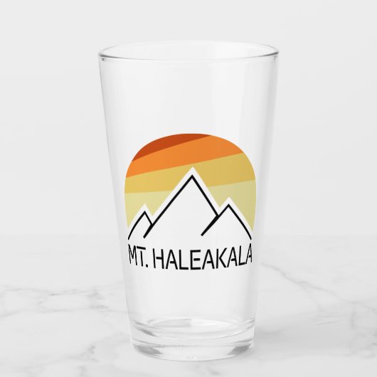 De heer Haleakala Retro Glas (Voorkant)
