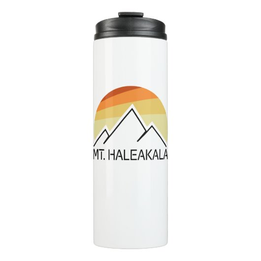 De heer Haleakala Retro Thermosbeker (Voorkant)