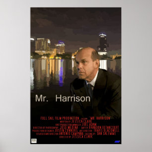 De heer Harrison Poster