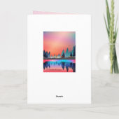 De Heer heeft u geslagen. Kaart (Achterkant)