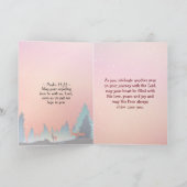 De Heer heeft u geslagen. Kaart (Binnen)