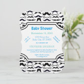 de heer Hipster Mustache  Retro Kaart (Staand voorkant)