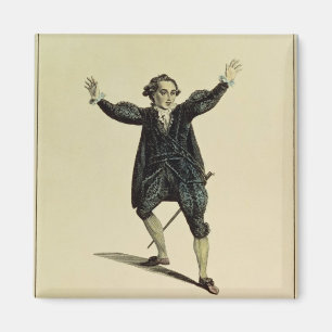 De heer Holman in het Karakter van Romeo, pub. 178 Magneet