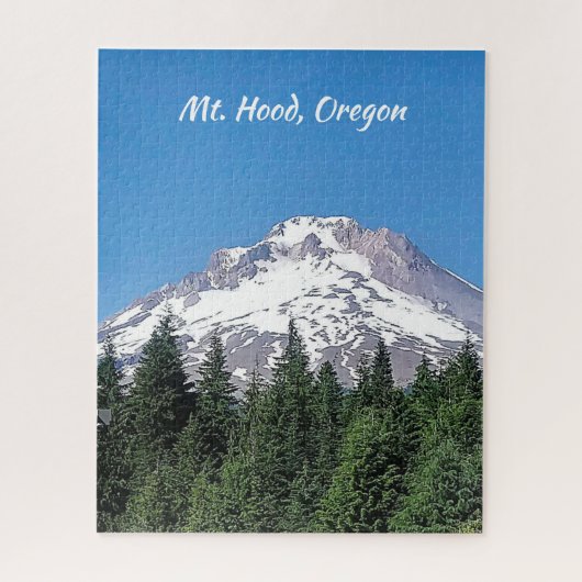 De heer Hood Oregon Legpuzzel (Verticaal)