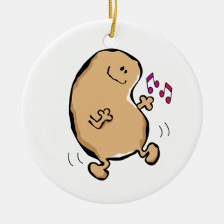 de heer Humaan Bean doet de strategie Keramisch Ornament