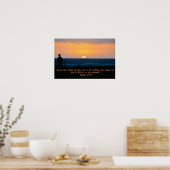 De Heer in het Sunset poster (Keuken)