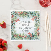 De Heer is gekomen, Kerstmis. Servet (Insitu)