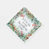 De Heer is gekomen, Kerstmis. Servet (Hoek)