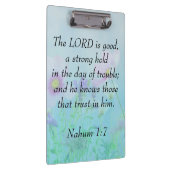 De Heer is goed - Nahum 1:7 Klembord (Rechts)