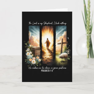 De Heer Is Mijn Herder Bijbel Geloof Christelijk P Kaart