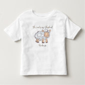 De Heer is mijn Herder Bijbelvers Kinder Shirts (Voorkant)