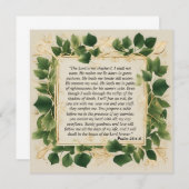 De Heer is mijn Herder Gebed (Voorkant / Achterkant)