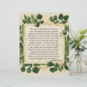 De Heer is mijn Herder Gebed (Staand voorkant)