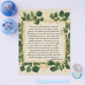 De Heer is mijn Herder Gebed Flyer (Enkel)