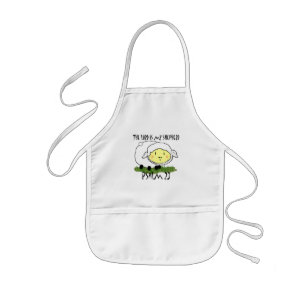 De HEER is mijn herder Psalm 23 Baby t-shirt- U Kinder Schort