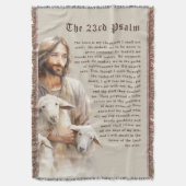 De Heer is mijn Herder (Psalm 23) Deken (Voorkant Verticaal)