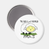 De HEER is mijn herder Psalm 23 Magneet (Voorkant / Achterkant)