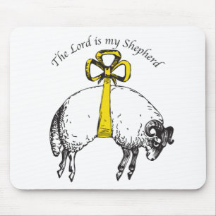 De HEER is mijn herder Psalm 23 Muismat