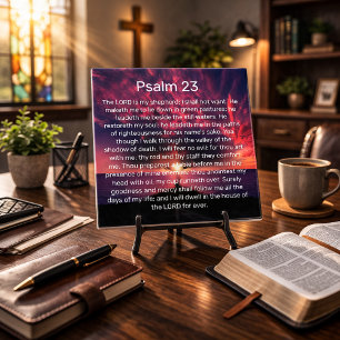 De Heer Is Mijn Herder Psalm 23 Tegeltje