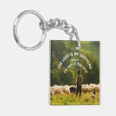 De Heer is mijn Herder Sleutelhanger (Voorkant Links)