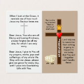 De Heer is mijn herderskaart Visitekaartjes (Buitenkant ongevouwen)