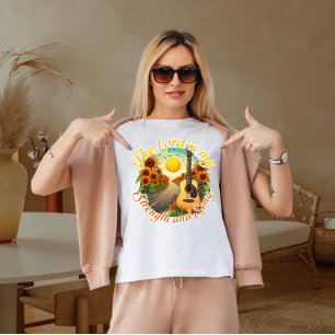 De Heer is mijn kracht en liedje T-shirt