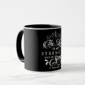 De Heer is mijn kracht en mijn lied Mok (Voorkant links)