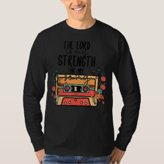 De Heer Is Mijn Kracht En Mijn Lied Religieus Boho T-shirt