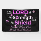 De HEER is mijn kracht Spandoek (Horizontaal)