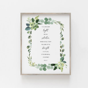 De Heer is mijn licht Poster