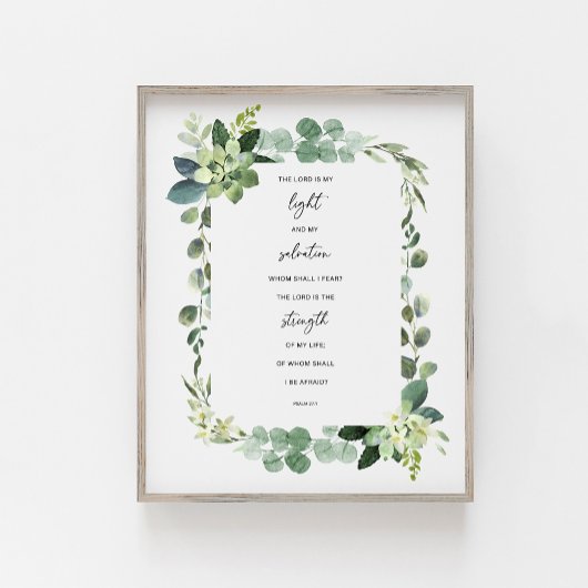 De Heer is mijn licht Poster