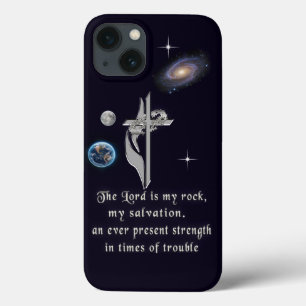 De Heer is mijn rock iPhone 13 Hoesje