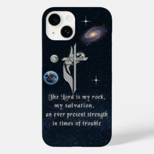 De Heer is mijn rock iPhone 14 Hoesje