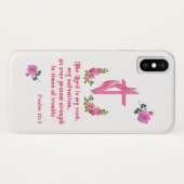 De Heer is mijn rots Case-Mate iPhone Case (Achterkant (horizontaal))