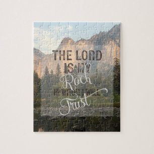 De Heer is mijn Rots - Ps 18:2 Legpuzzel