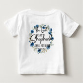 De Heer is mijn Shepherd | 23:1 Bijbelverse psalm (Achterkant)