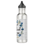 De Heer is mijn Shepherd | 23:1 Bijbelverse psalm Waterfles (Rechts)