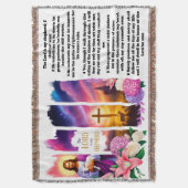 De Heer is mijn Shepherd Deken (Voorkant Verticaal)