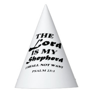 De Heer is mijn Shepherd Feesthoedjes