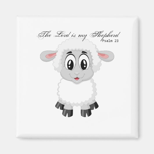 De Heer is mijn Shepherd Magneet (Voorkant)