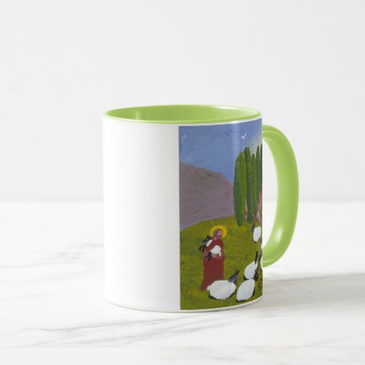 De Heer is mijn Shepherd Mok (Voorkant rechts)